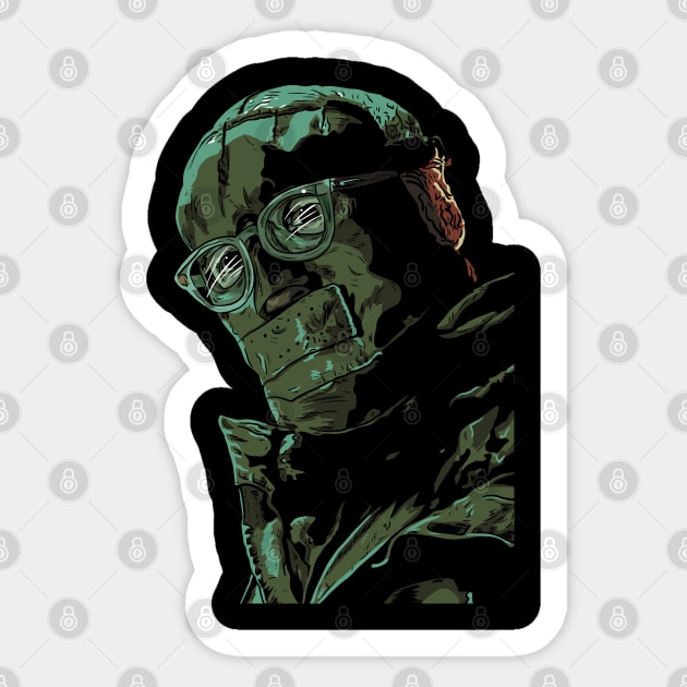 The Riddler Sticker by Black Snow Comics